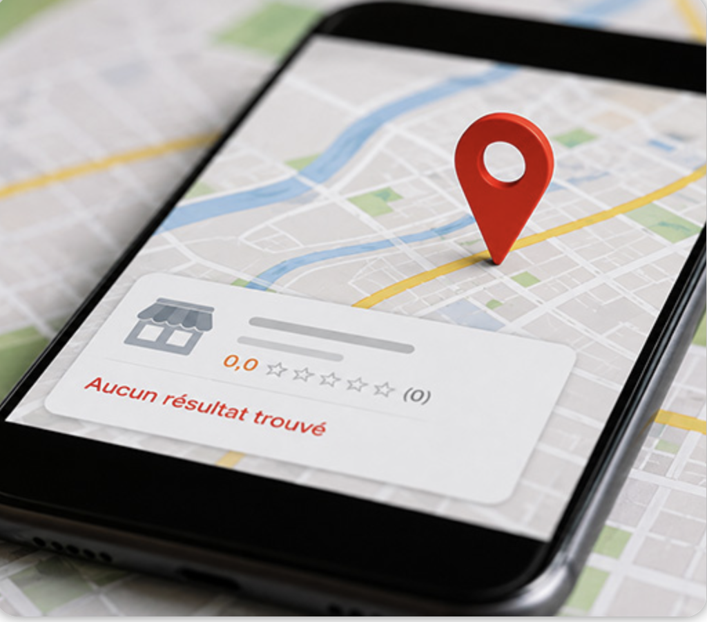 Entreprise absente de Google map